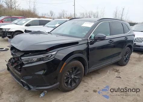 2025 Honda Cr-V Hybrid Sport-L from USA, damaged, VIN 7FARS6H80SE111316